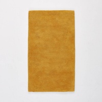 Прикроватный Коврик из хлопка с ворсом Renzo 60 x 110 см желтый LA REDOUTE INTERIEURS  фото, kupilegko.ru